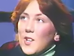 Ann Marriott as Mary in the Bus Stop 23 nativity musical play