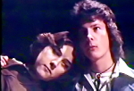 Joseph and Mary wait at the bus stop, in the popular nativity play Bus Stop 23